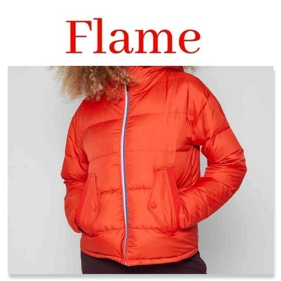 FourLaps Cover Down Jacket Available In BLACK AND FLAME - Picture 2 of 16